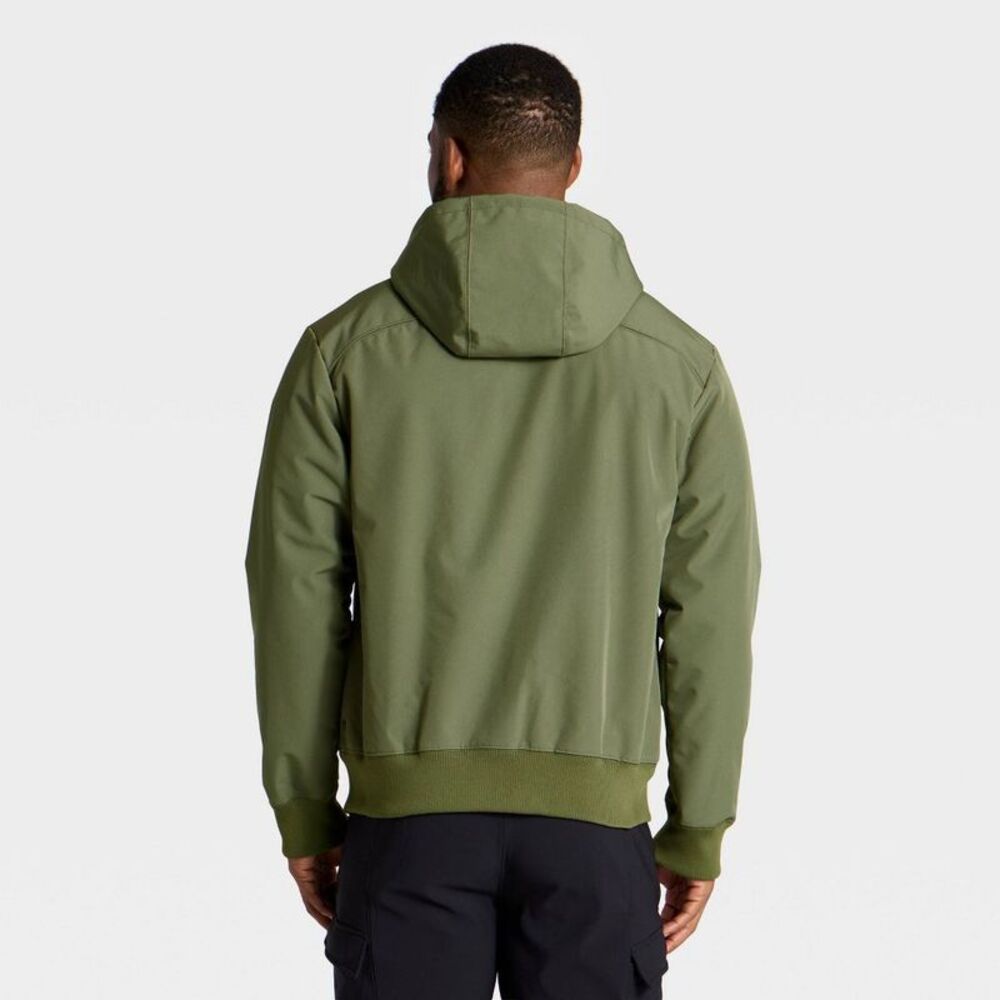 All In Motion - Men's Soft Shell Fleece Jacket - All In Motion Gre Green - Picture 2 of 3